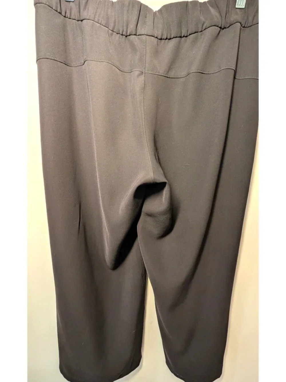 Lululemon On the Fly Pant Woven 7/8, Wide Leg Cropped, Black Size 12